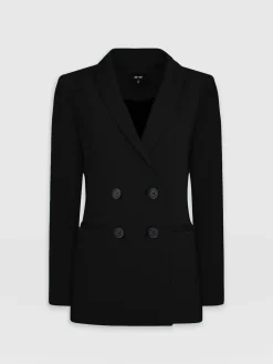 Cambridge Blazer Crepe - Black