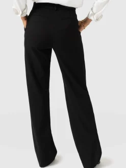 Cambridge Tailored Wide Leg Pant - Black