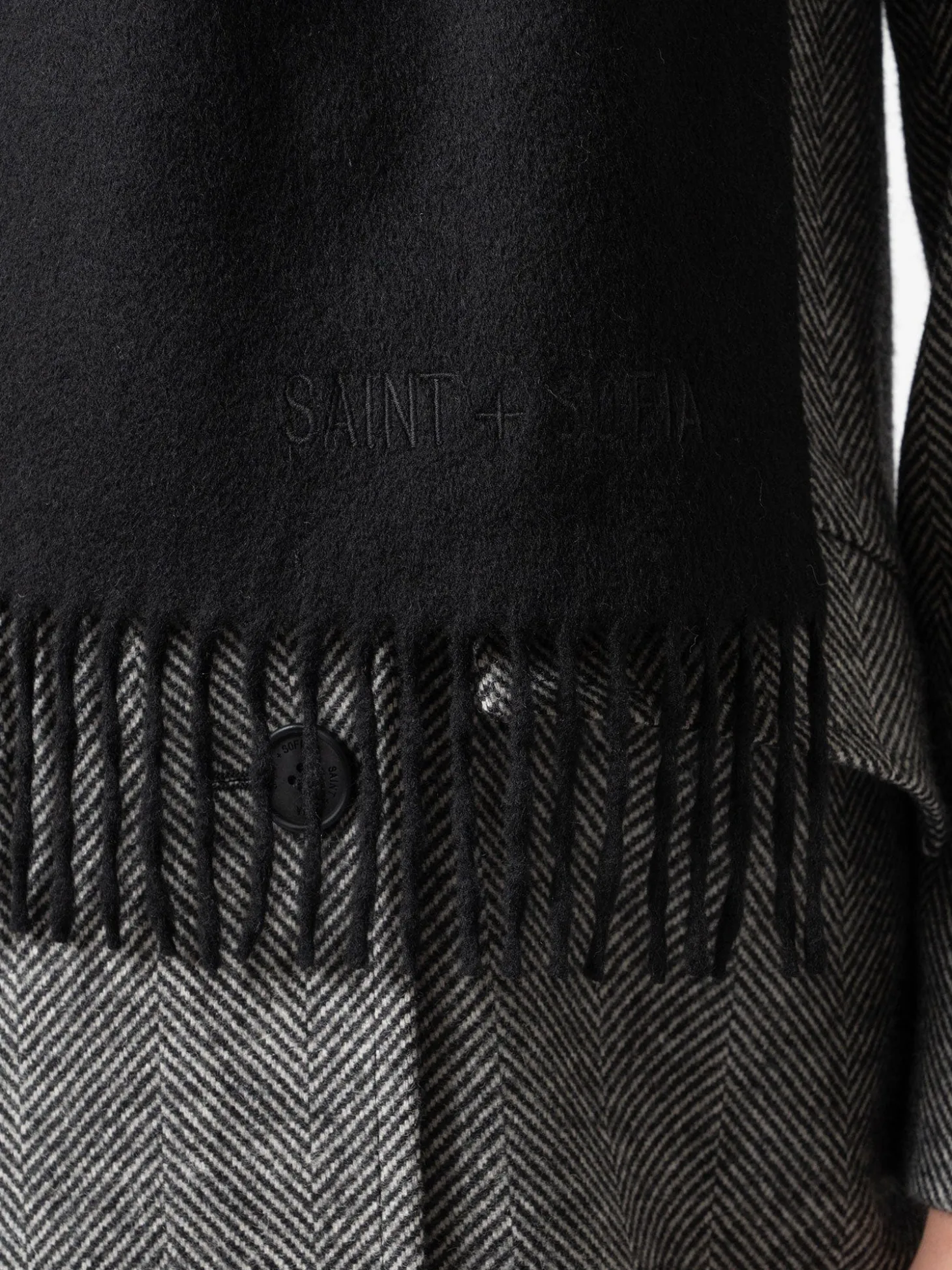 Cashmere Scarf - Black