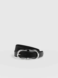 Chelsea Belt - Black/Silver