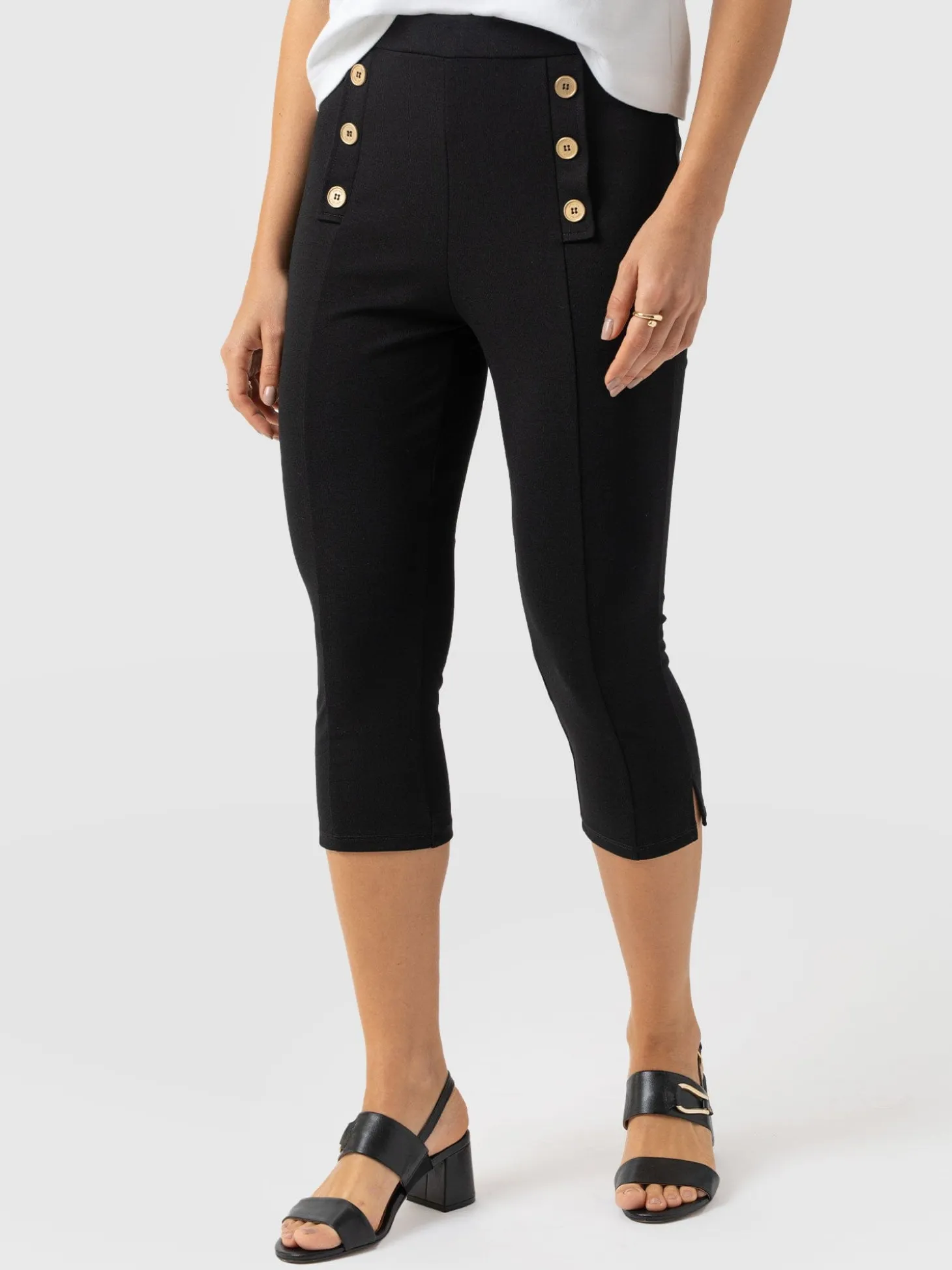 Chelsea Capri Legging - Black
