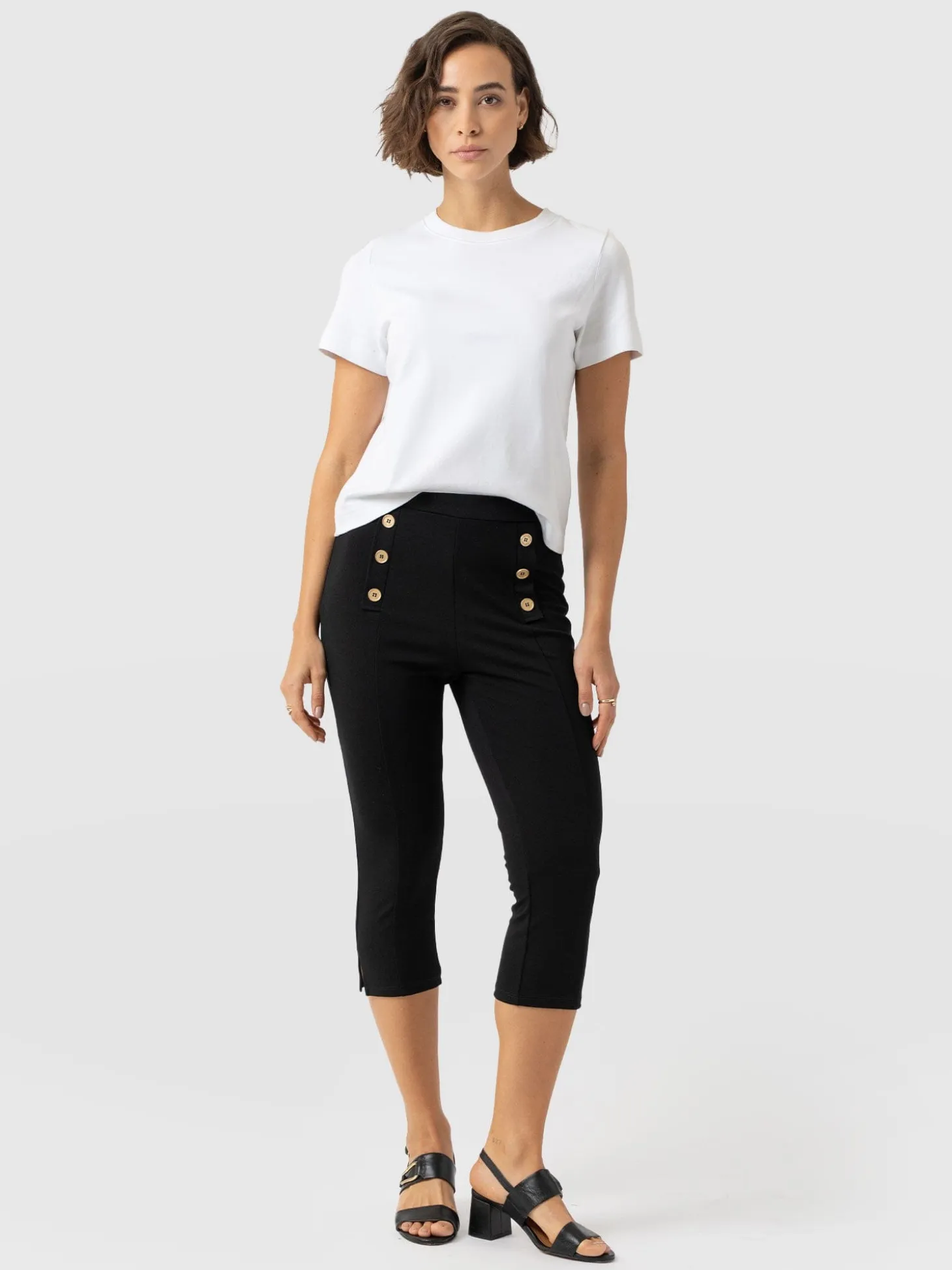 Chelsea Capri Legging - Black