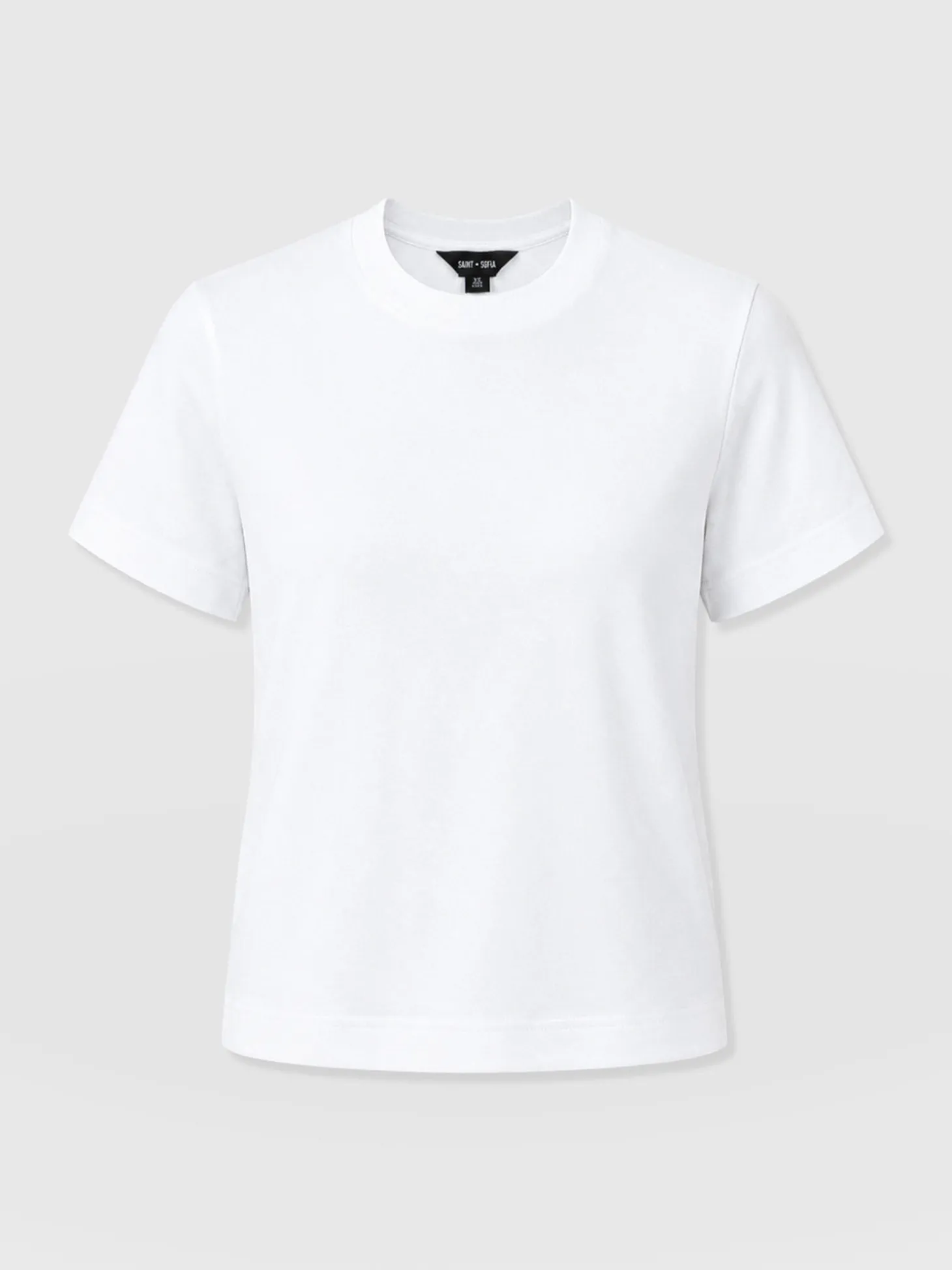 Chelsea Crew Neck Tee - White