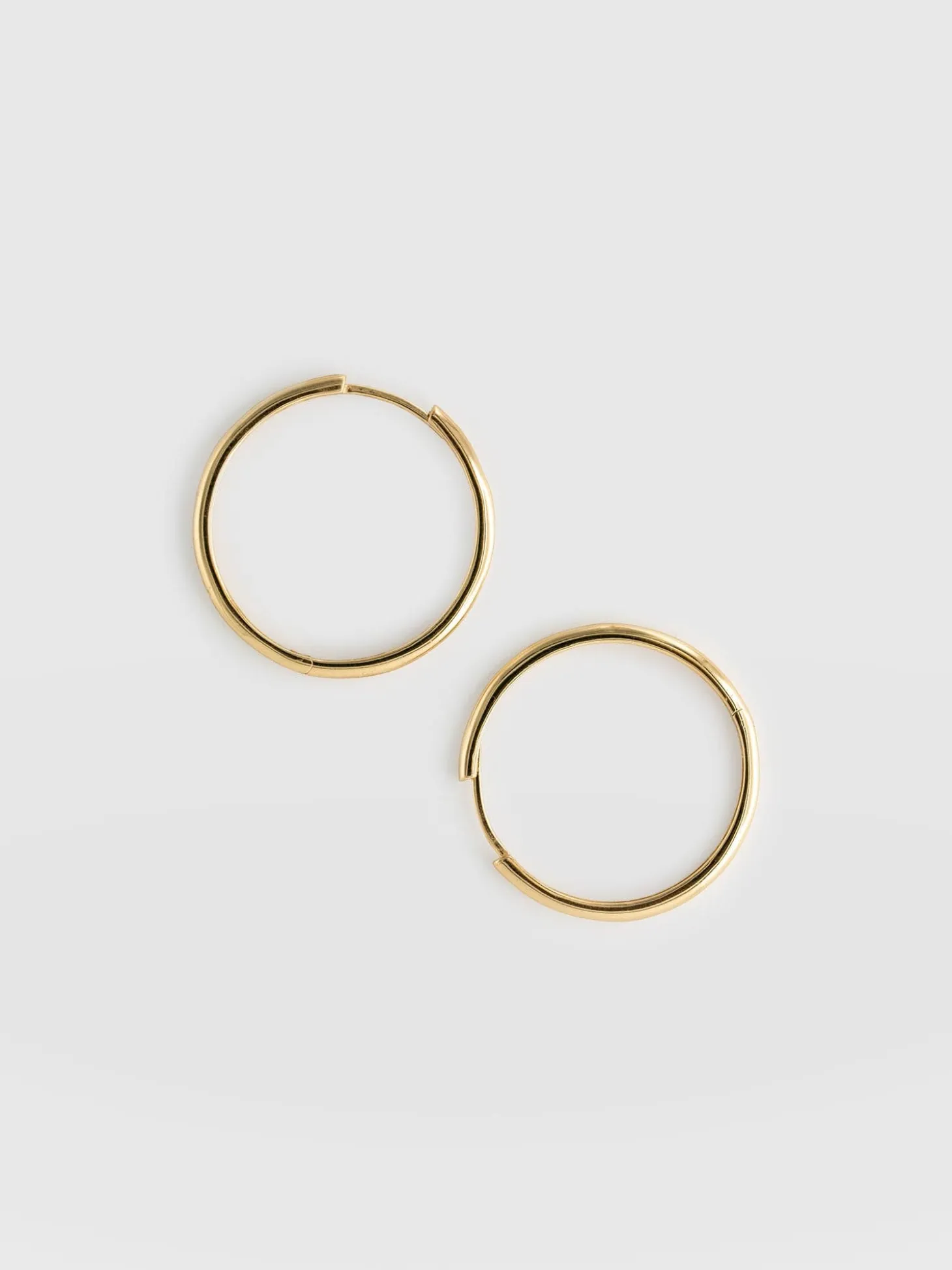 Classic Hoop Earrings - Gold