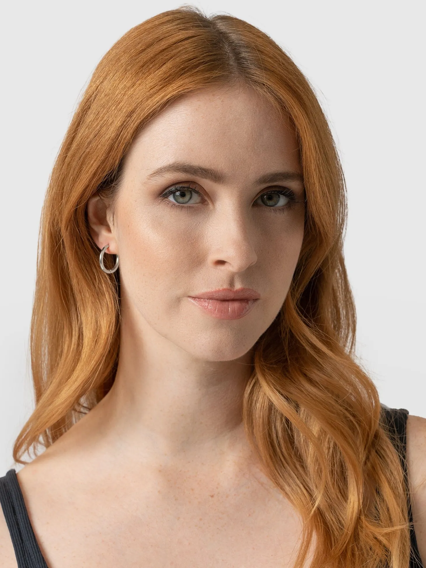 Classic Hoop Earrings - Silver