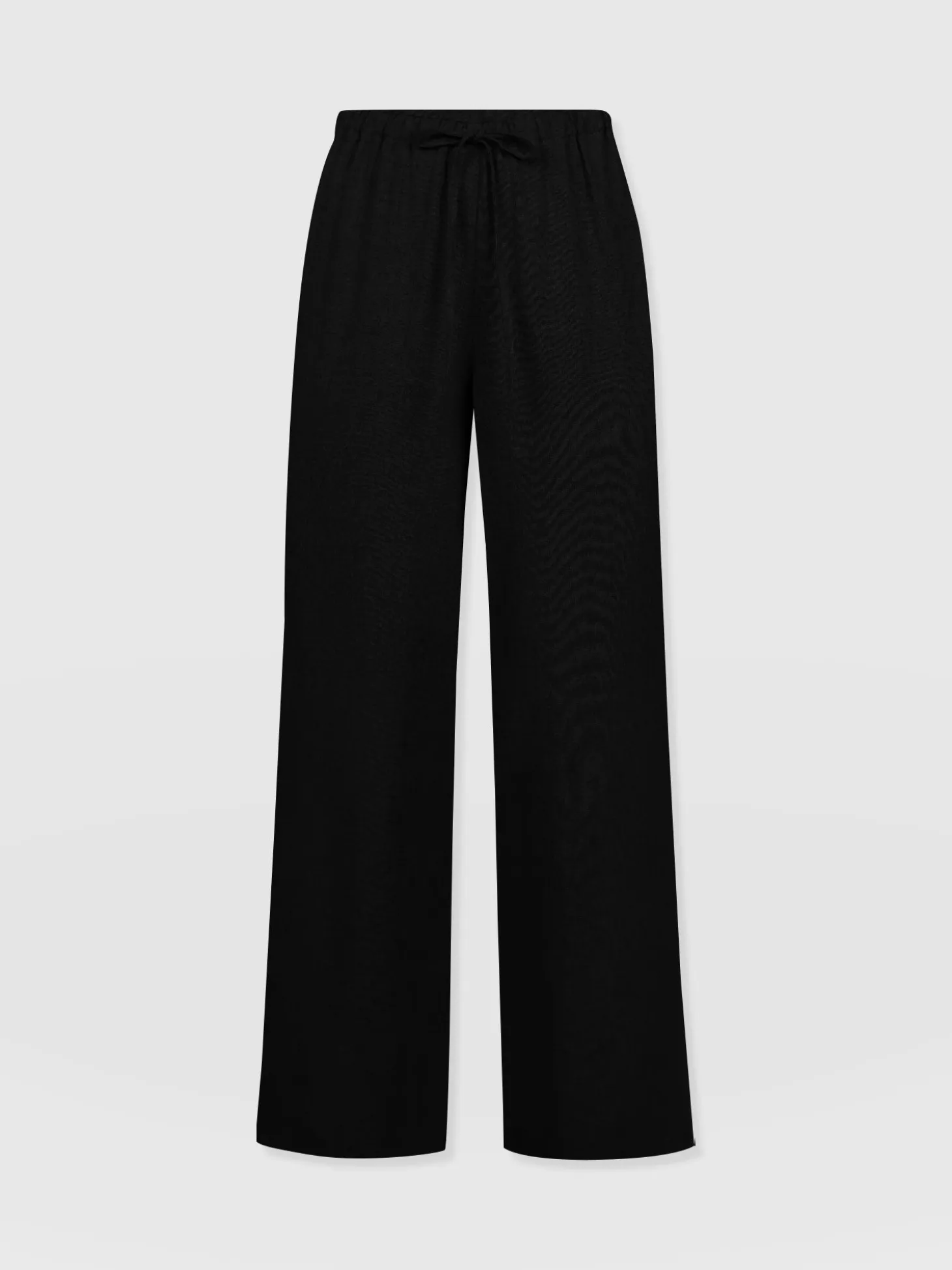 Corinne Linen Pant - Black