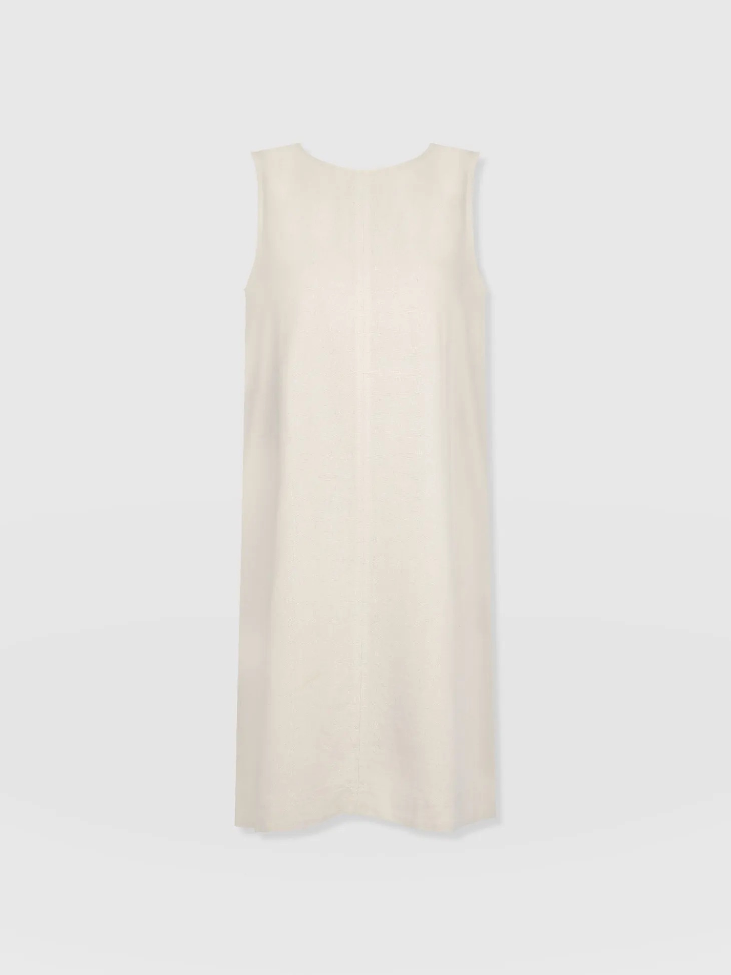 Corinne Linen Shift Dress - Oatmeal