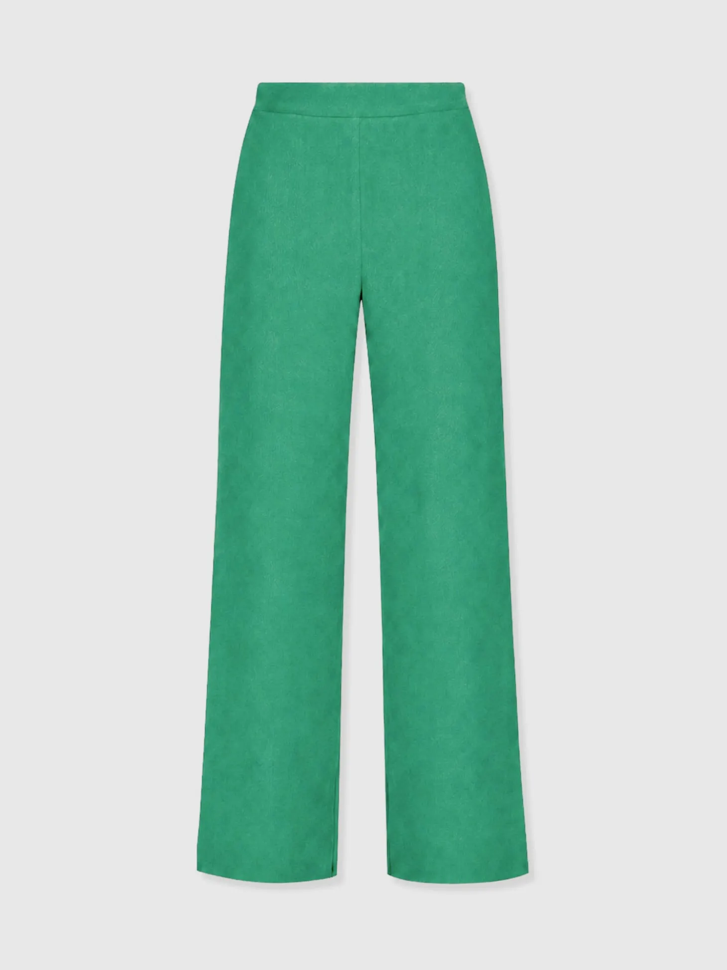 Corinne Wide Leg Linen Pant - Green