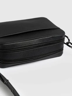 Cross Body Bag - Black Studded