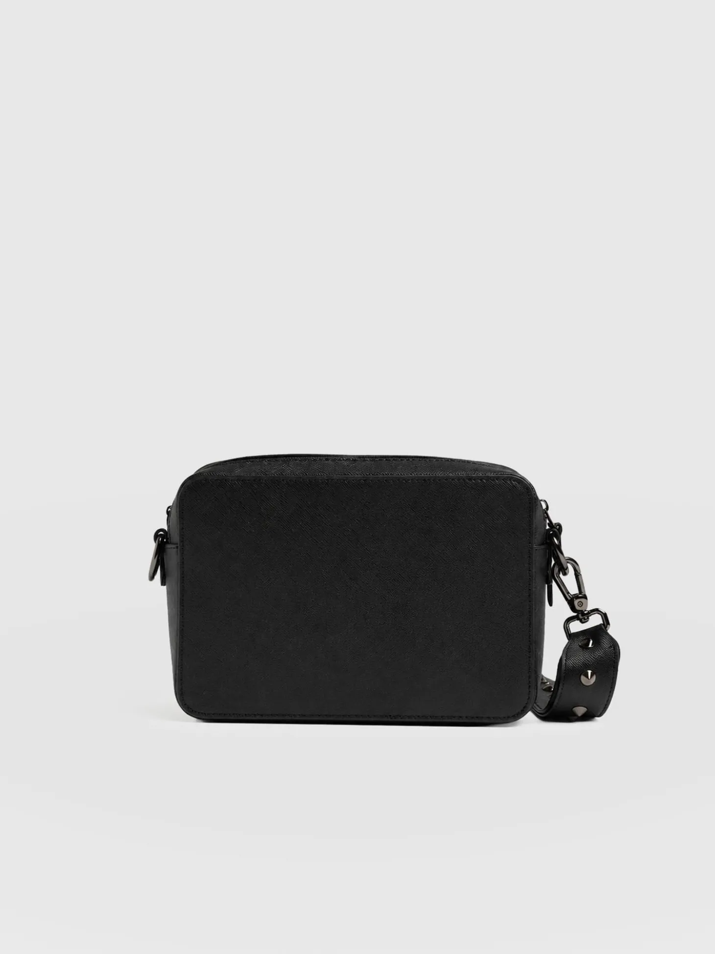 Cross Body Bag - Black Studded