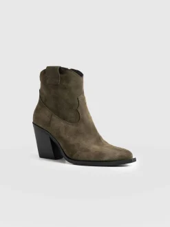 Dallas Mid Boot - Khaki