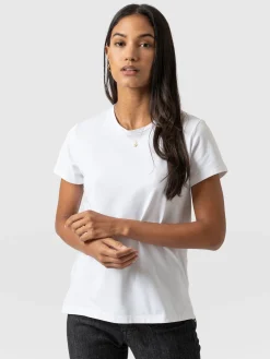 Easy Cotton Tee - White