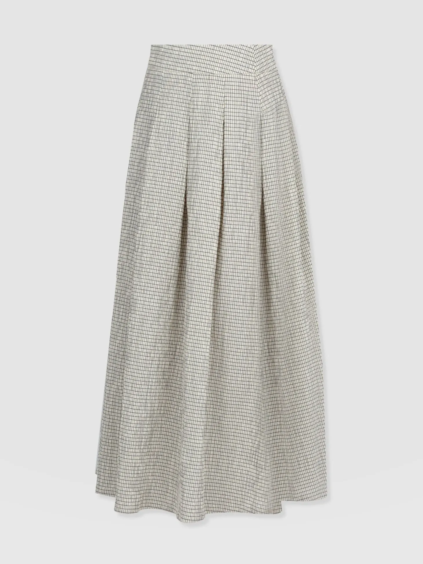 Eliza Pleated Skirt - Gingham