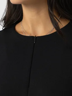 Ella Fit & Flare Dress - Black