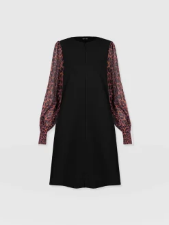 Esme Zip Up Dress - Brown Leopard