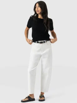 Ester Short Sleeve Knit - Black
