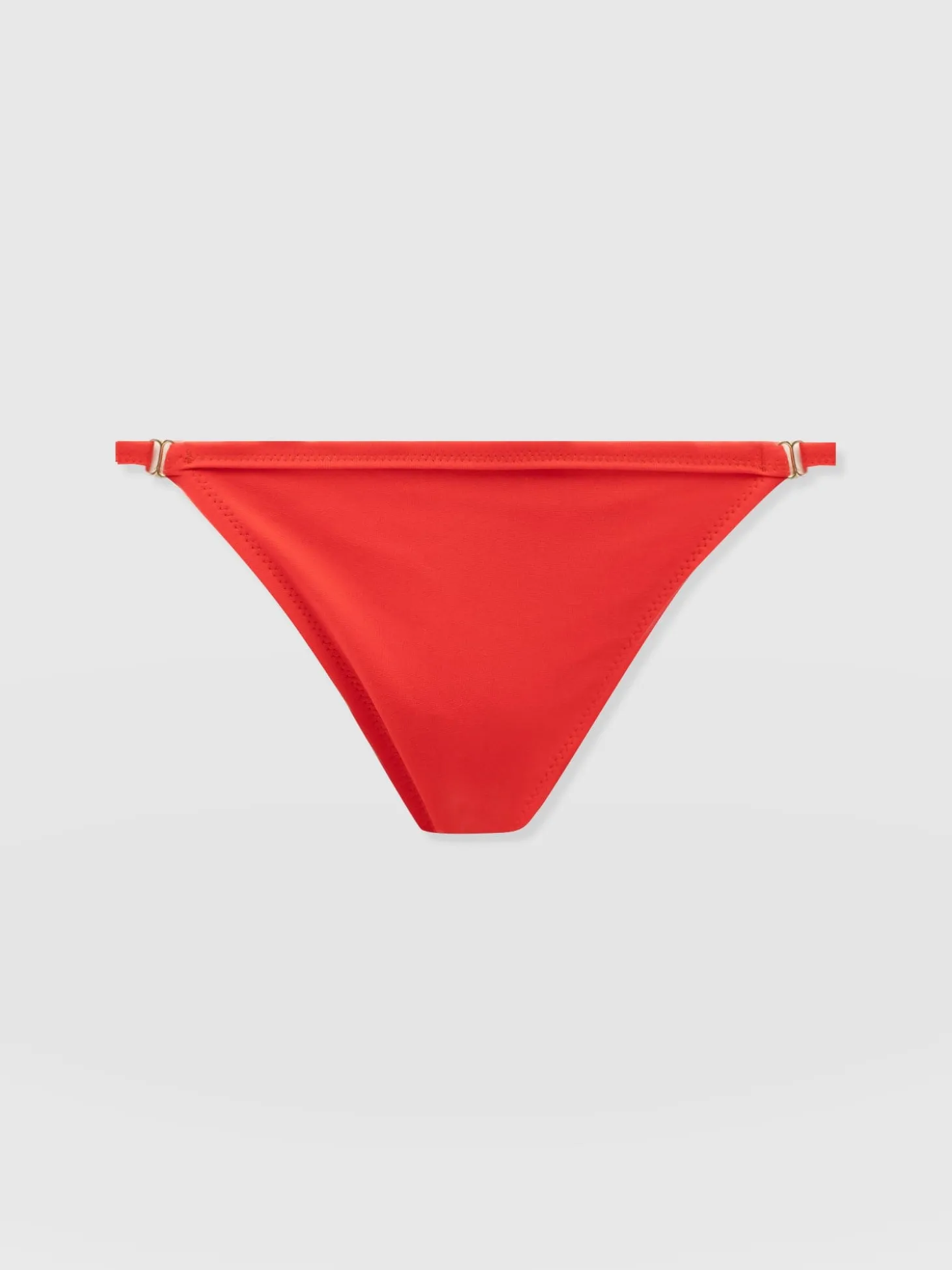 Faye Adjustable Bikini Bottom - Red