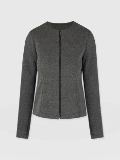 Florence Jacket - Grey Twill