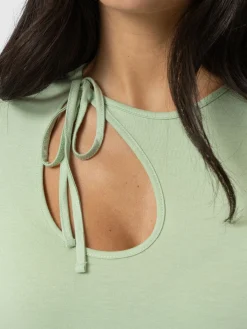 Freya Tie Tee - Mint