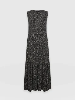 Greenwich Dress - Black Spot