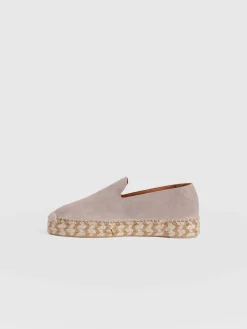 Hampton Espadrilles - Sand Suede