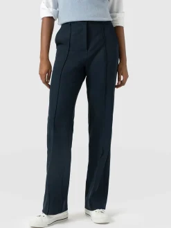 Harlow Straight Leg Pant - Navy