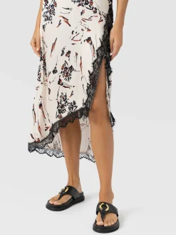Harper Lace Cami Dress - White Mist Floral