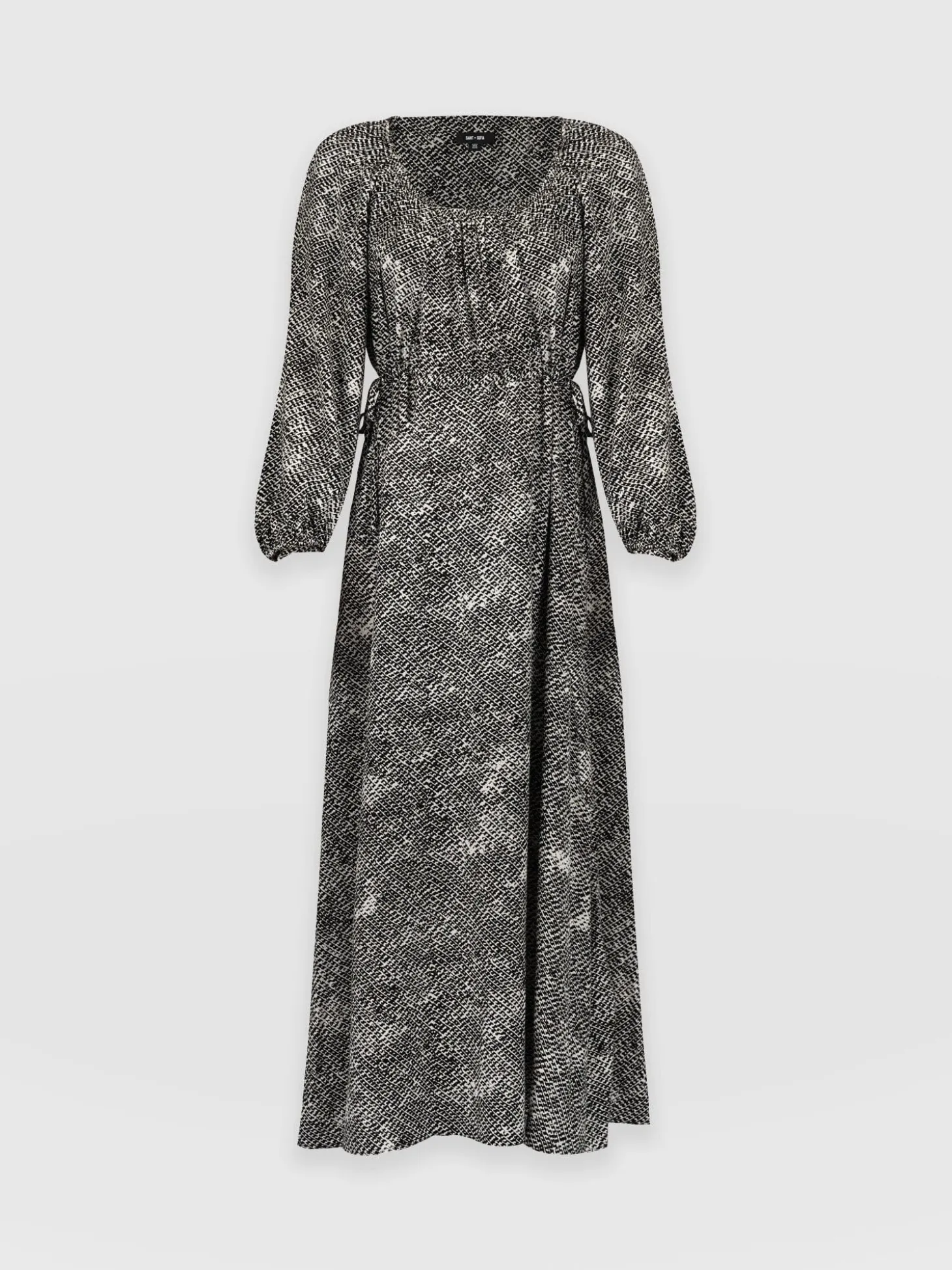 Henrietta Dress - Monochrome Gothica