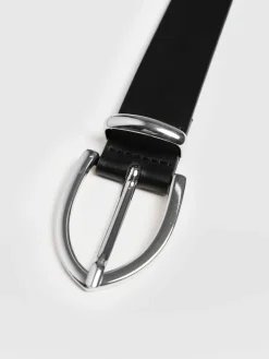Hoxton Belt - Black/Silver