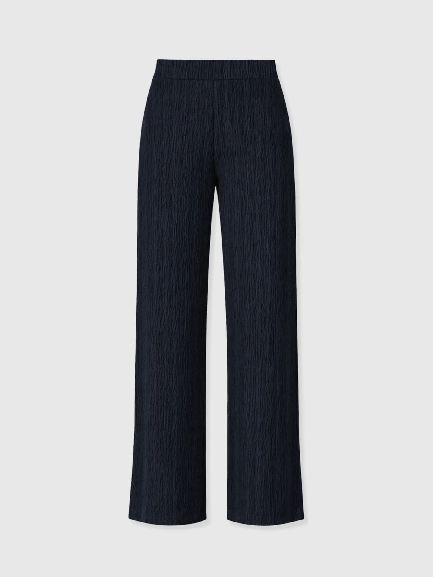 Hoxton Straight Leg Pant - Navy Textured