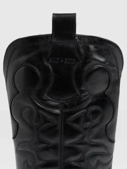 Kansas Western Boot - Black