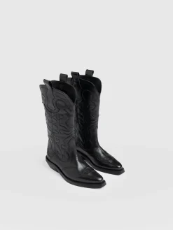 Kansas Western Boot - Black