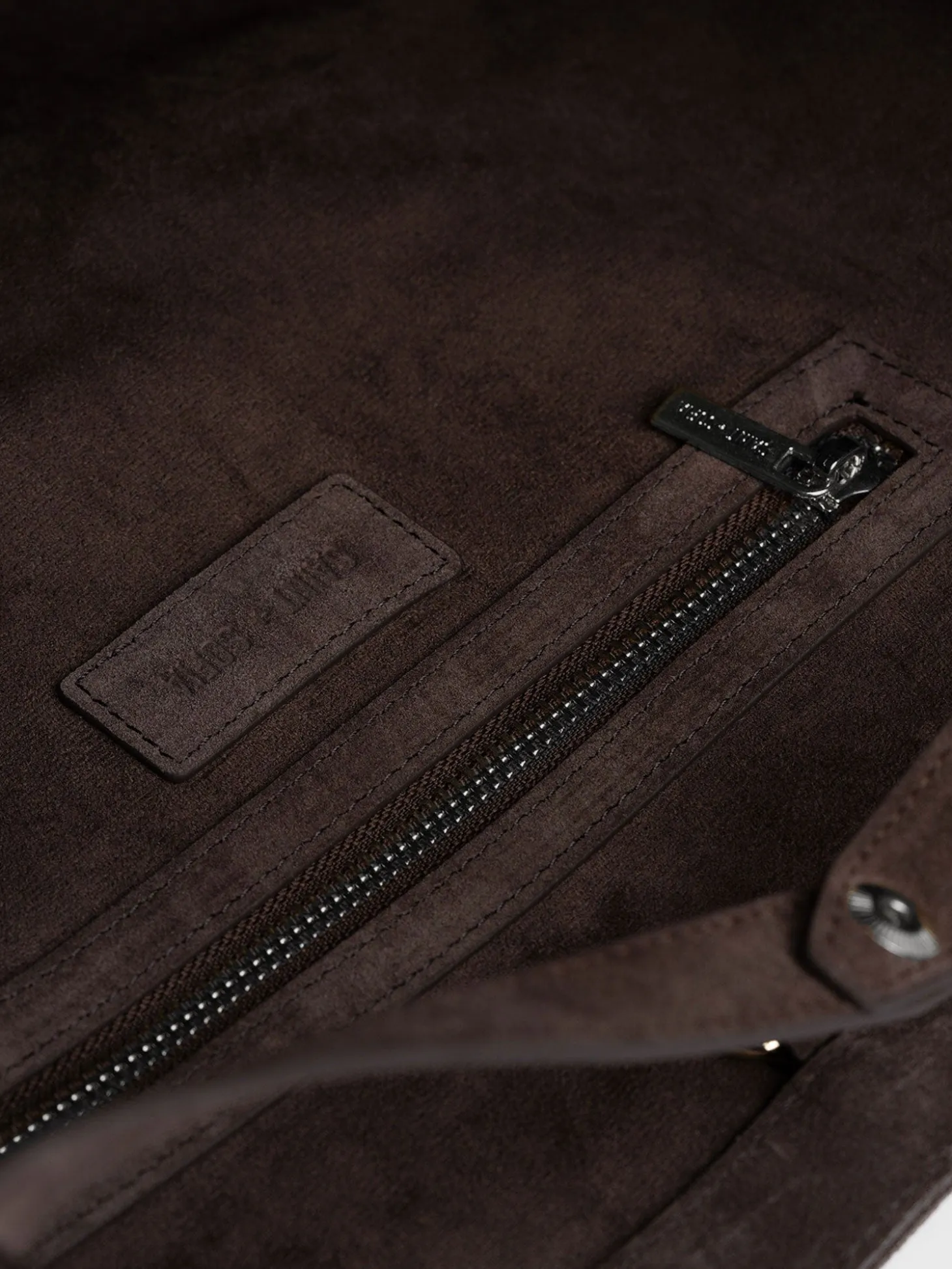 Kara Shopper Bag - Brown Suede