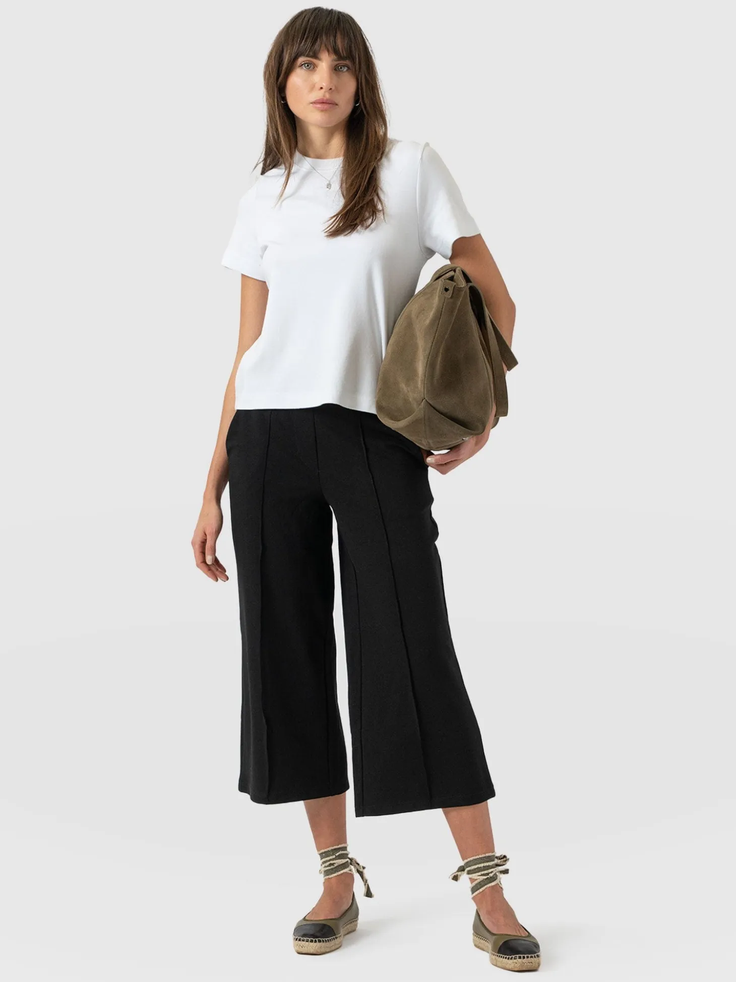 Keller Crop Pant - Black