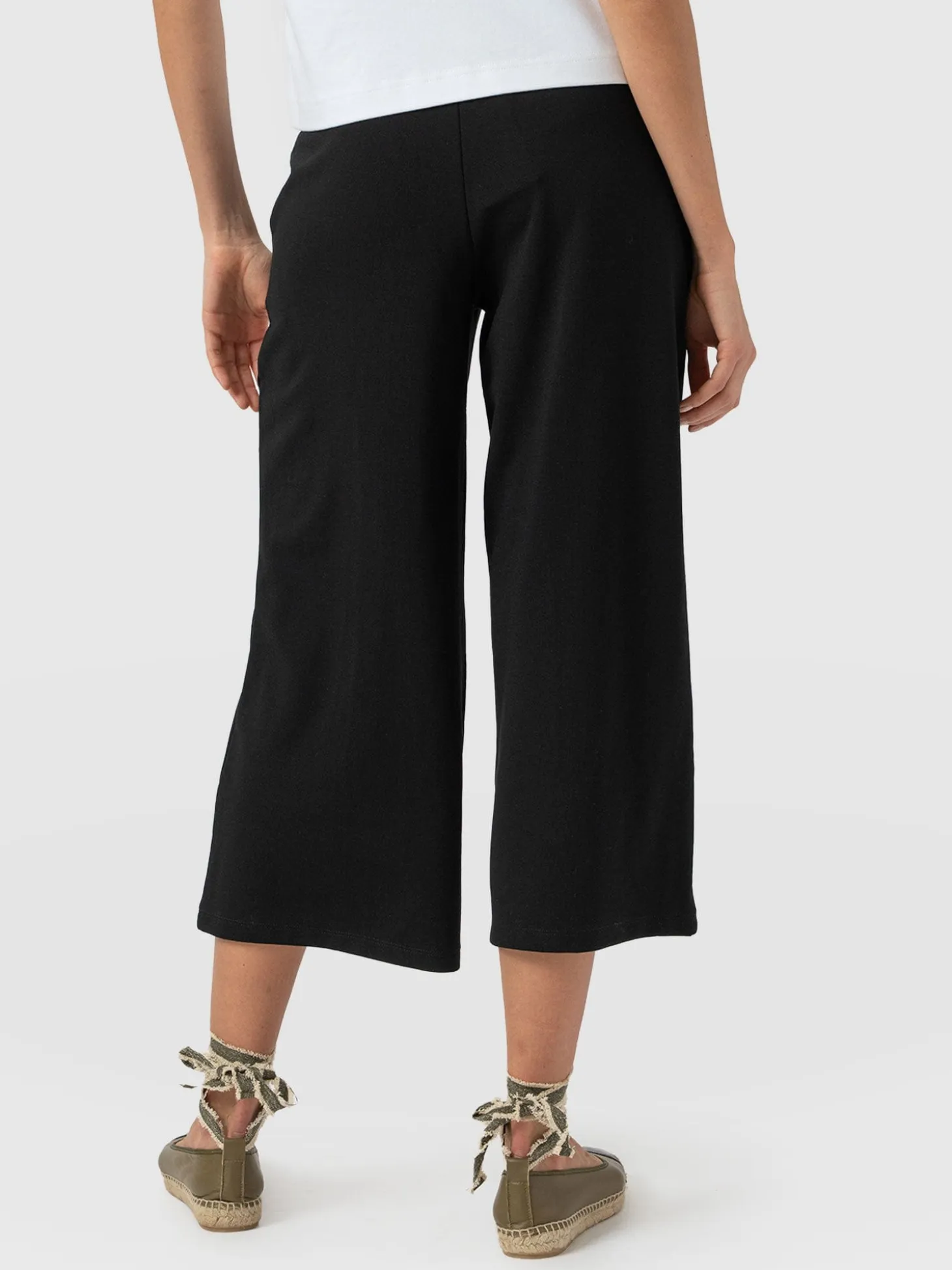Keller Crop Pant - Black