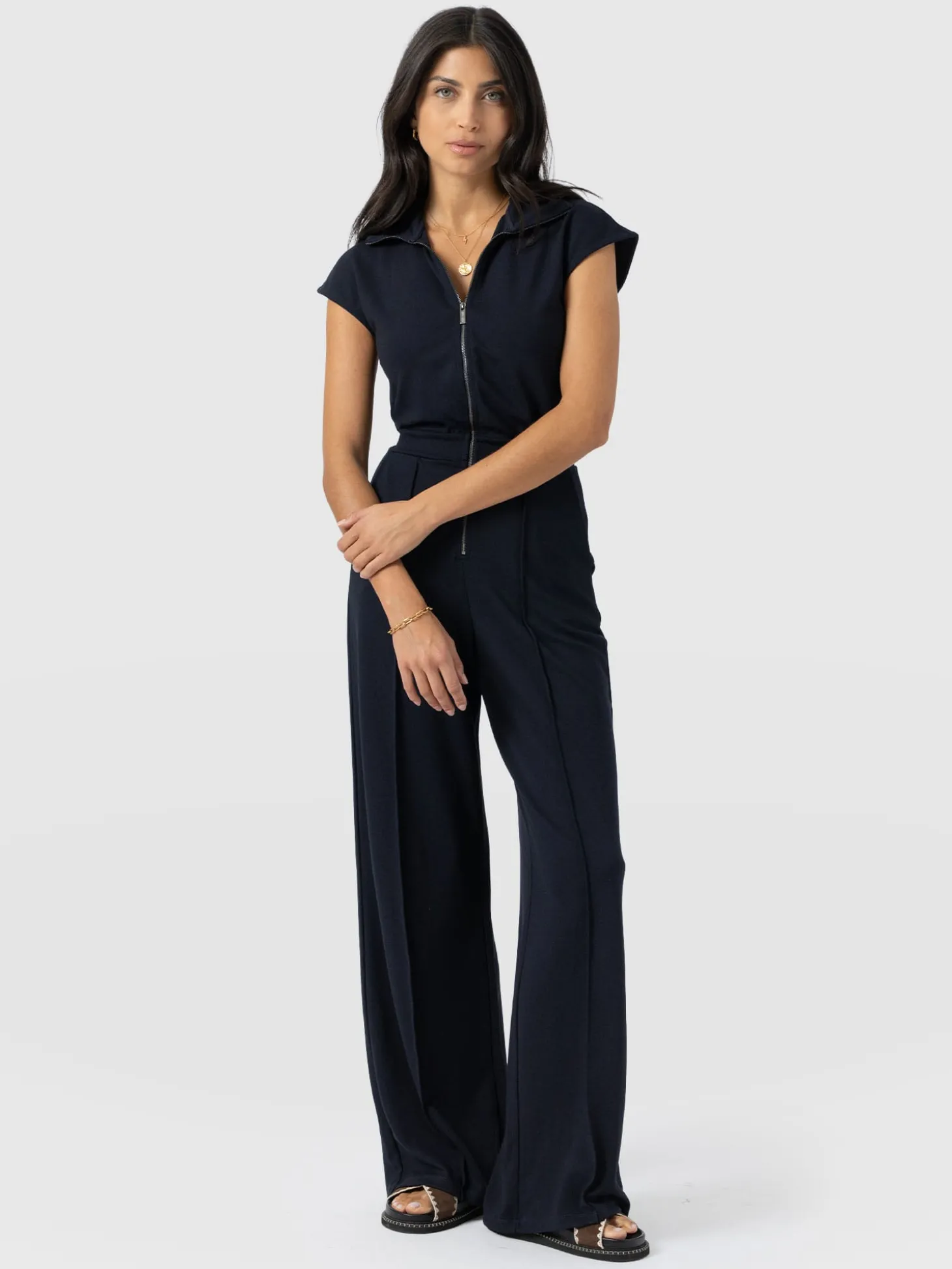 Keller Jumpsuit - Navy