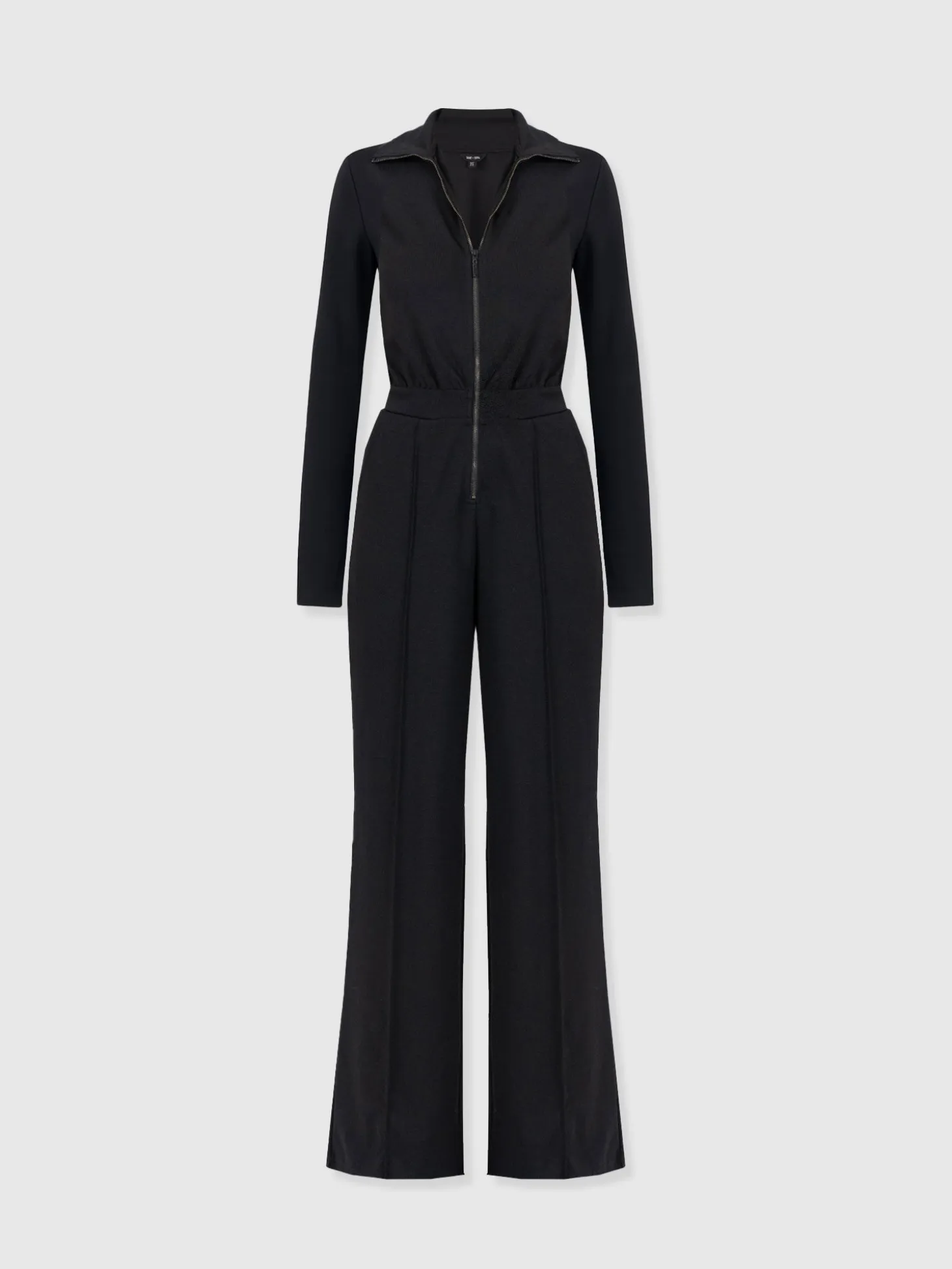 Keller Long Sleeve Jumpsuit - Black
