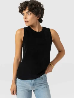 Keller Vest - Black Velvet