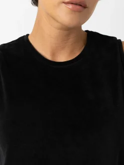 Keller Vest - Black Velvet