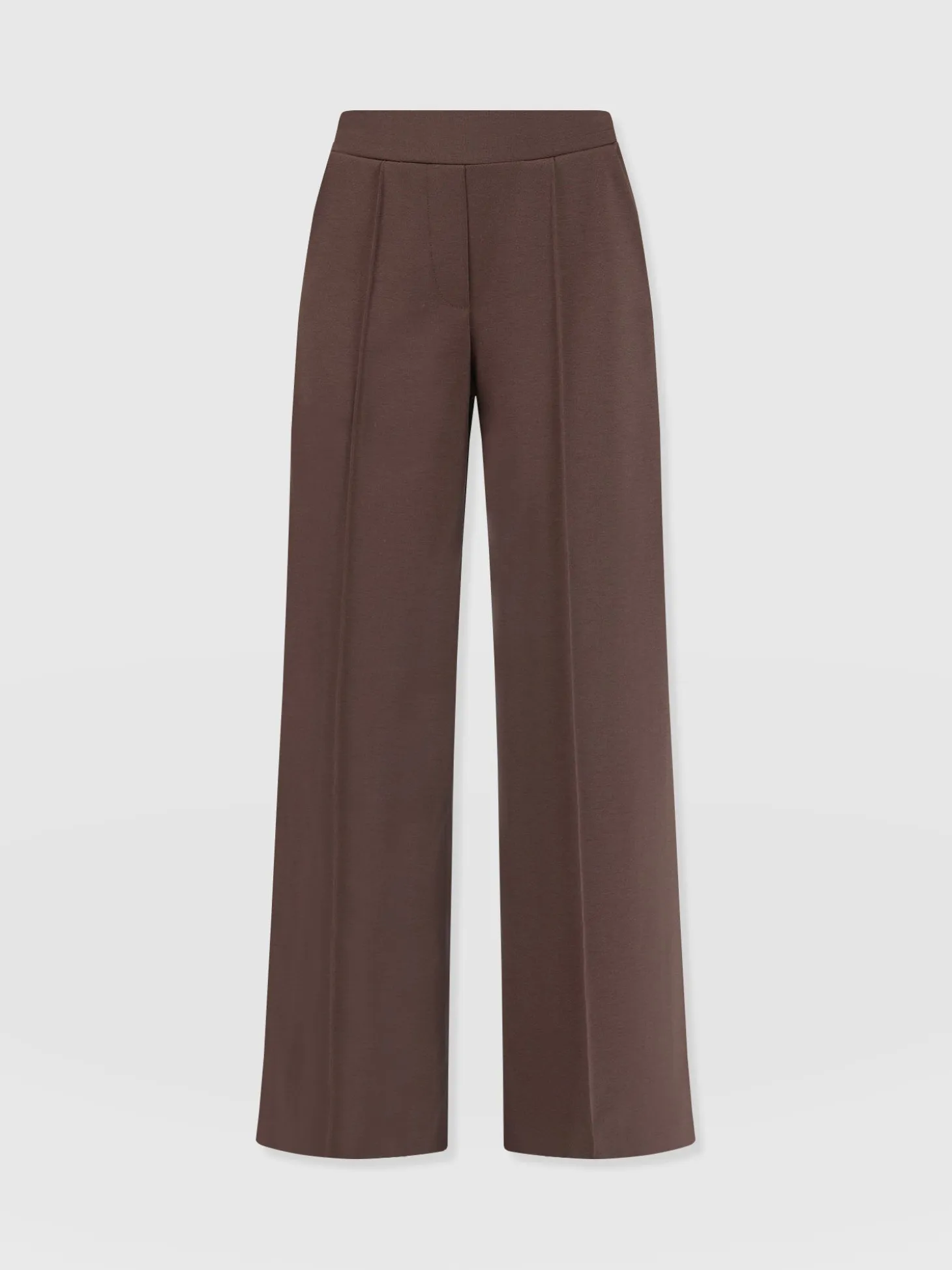 Keller Wide Leg Pant - Brown