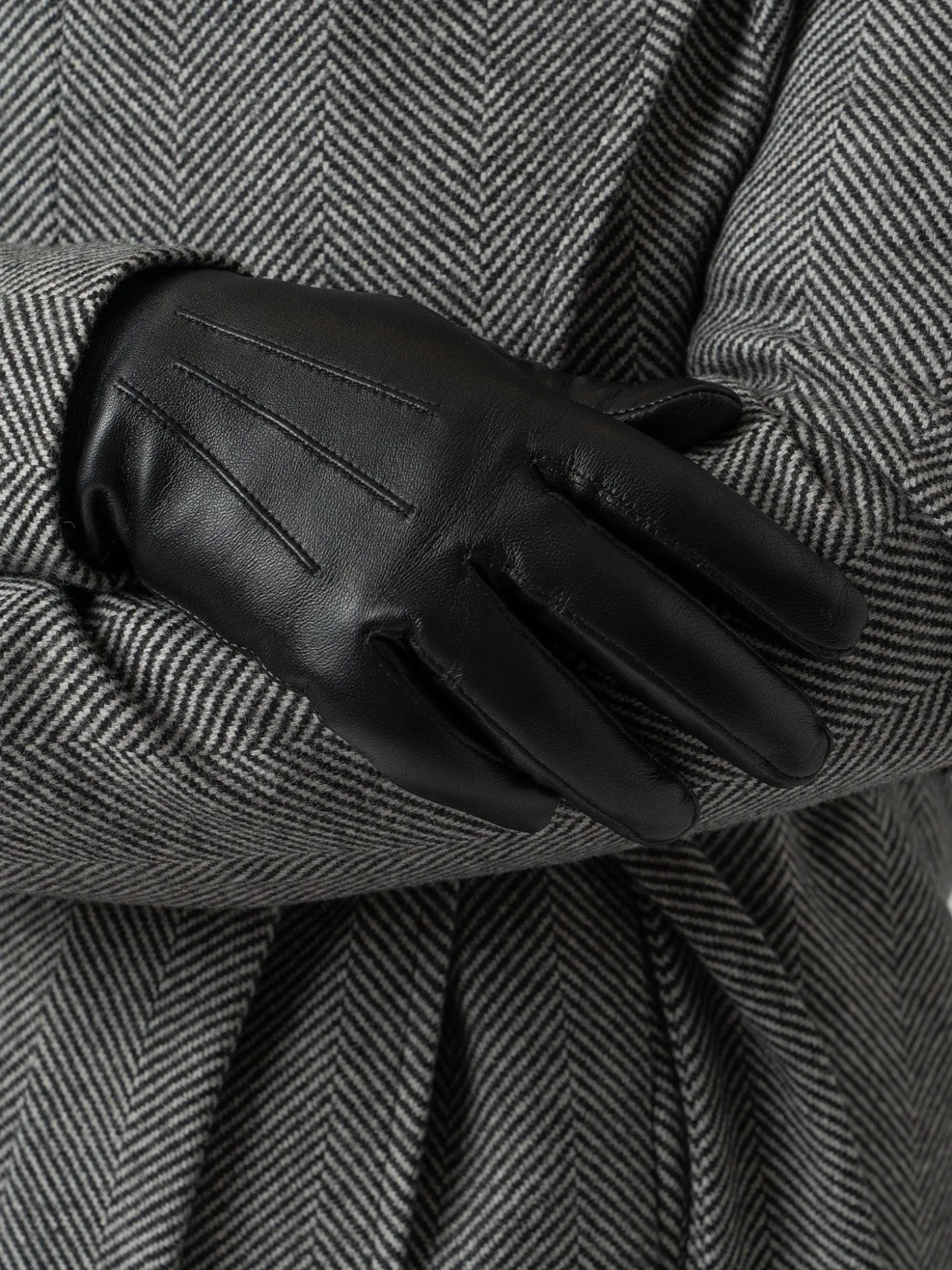 Luther Leather Gloves - Black