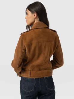 Luther Suede Jacket - Camel