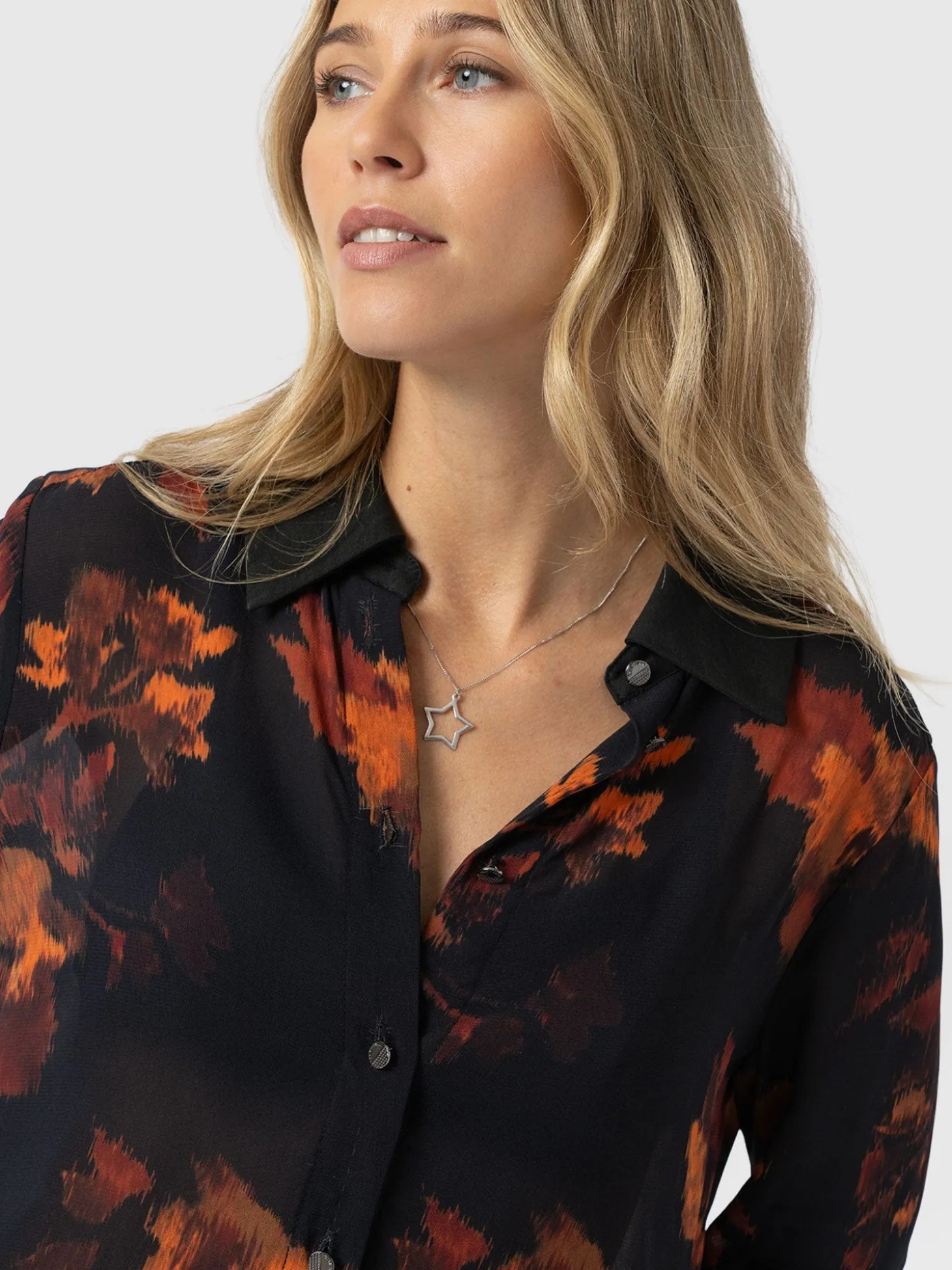 Madison Shirt - Autumn Floral