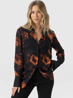Madison Shirt - Autumn Floral