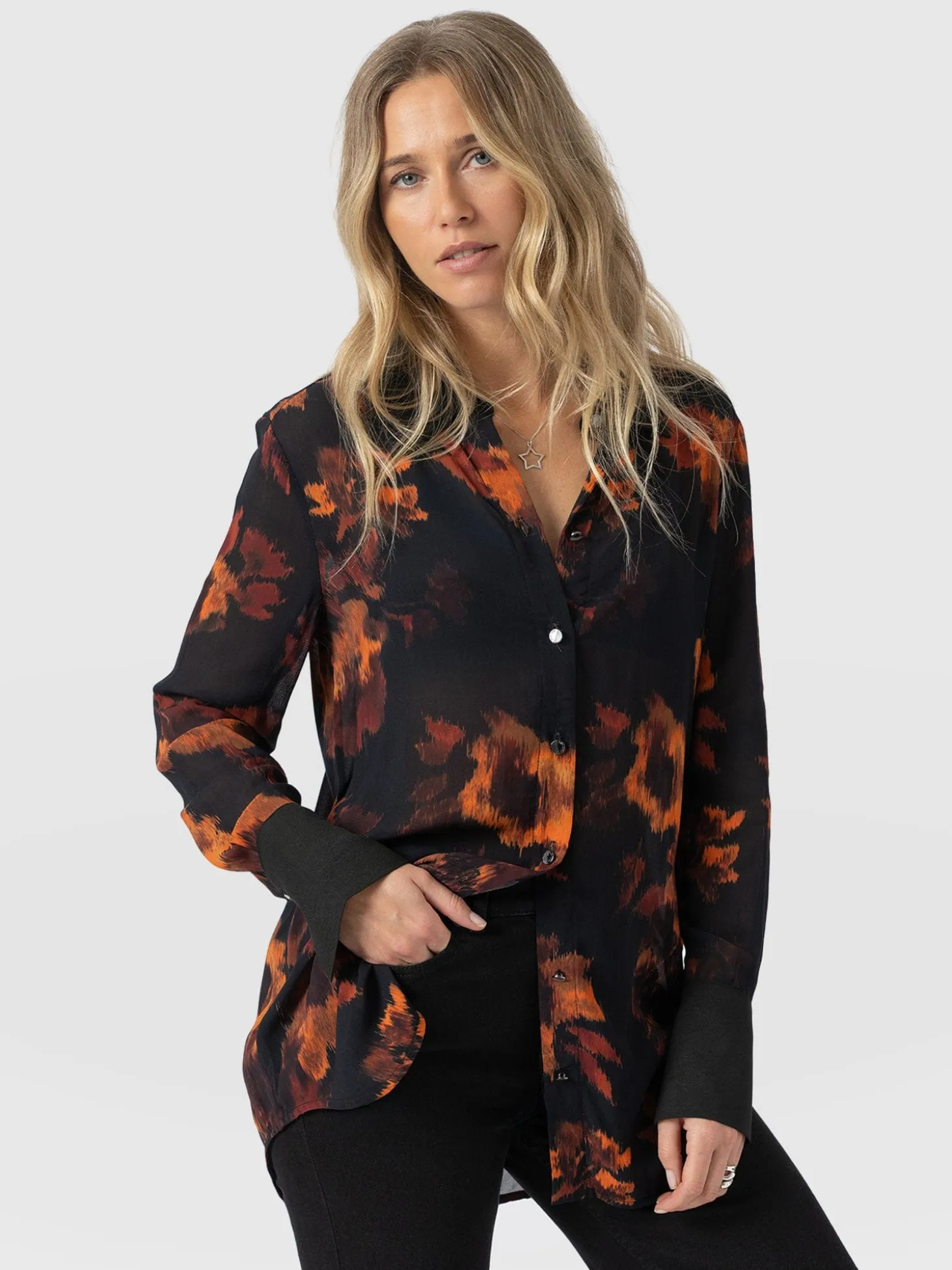 Madison Shirt - Autumn Floral