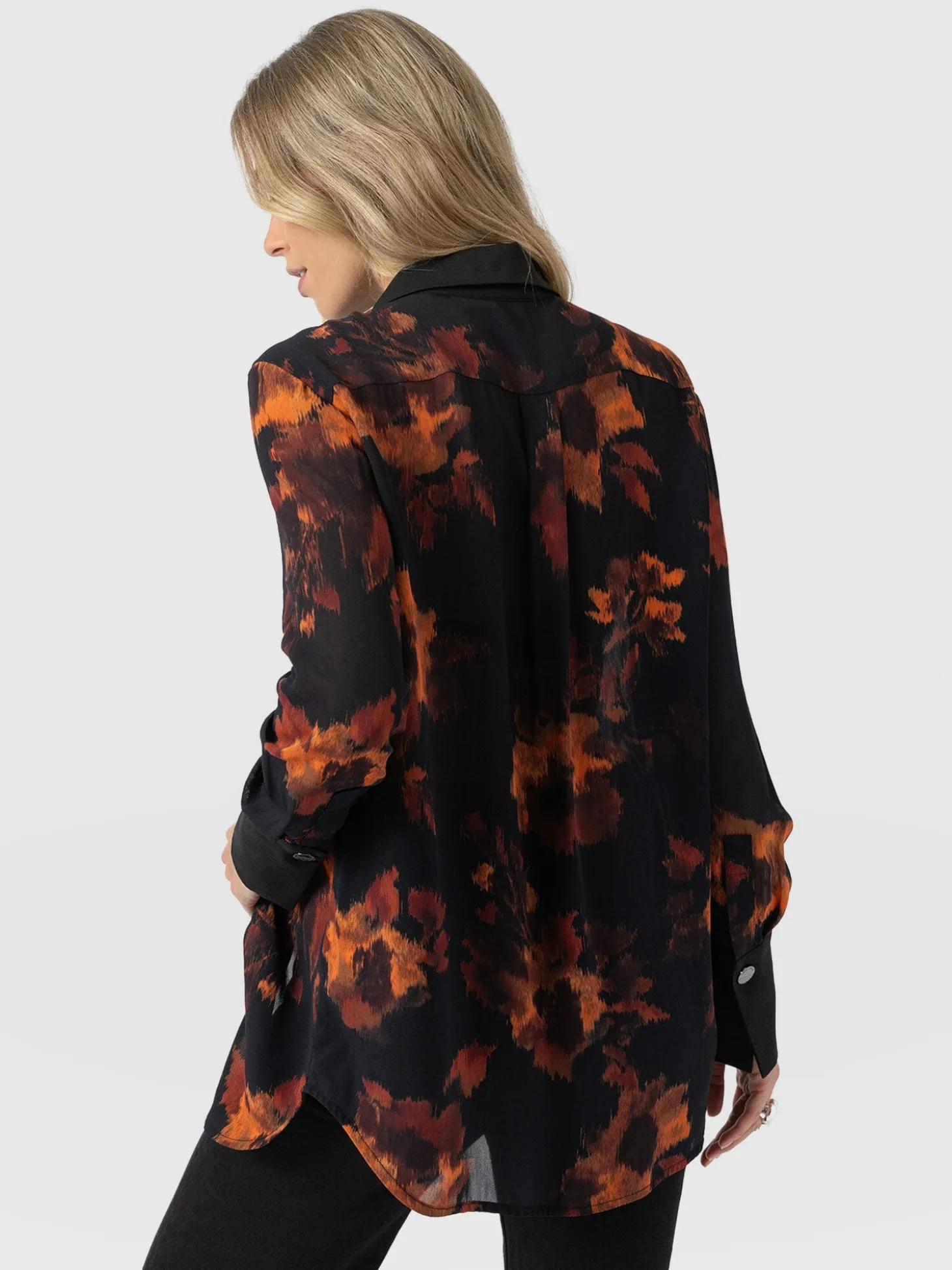 Madison Shirt - Autumn Floral