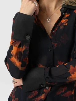Madison Shirt - Autumn Floral
