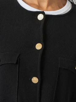 Maeva Knit Jacket - Black