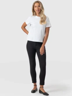 Maeva Skinny Pant - Black