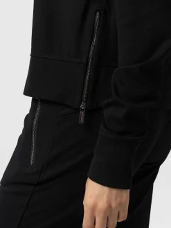 Morgan Zip Sweater - Black